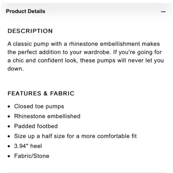 Express Rhinestone Embellished Pumps - Picture 6 of 6